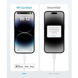 Anker 310 USB - C to Lightning Cable 6ft (A81A2) – Fast Charging MFi Cable Anker Egypt