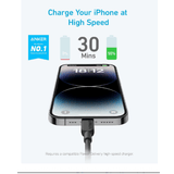 Anker 310 USB - C to Lightning Cable 6ft (A81A2) – Fast Charging MFi Cable Anker Egypt