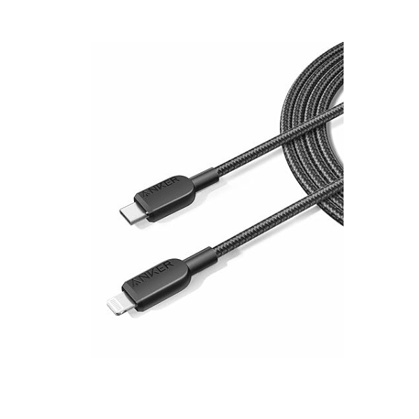 Anker 310 nylon Lightning cable – connector detail