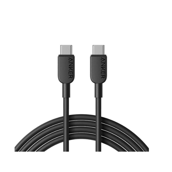 Anker 310 USB-C to USB-C cable 60W 4 colors 3ft and 6ft – front view
