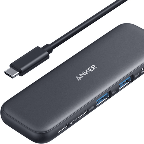 Anker 332 USB-C hub 5-in-1 with 4K HDMI A8355611 – front view