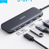 Anker 332 5-in-1 hub – ports detail