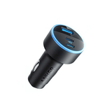 Anker 335 67W 3-port car charger fast charging – front view