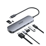 Anker 7-in-1 USB-C hub – ports detail