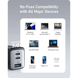 Anker 735 Nano II 65W GaN 3 - Port Wall Charger for MacBook Anker Egypt