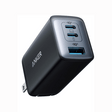 Anker 735 Nano II 65W GaN 3-port wall charger for MacBook – front view