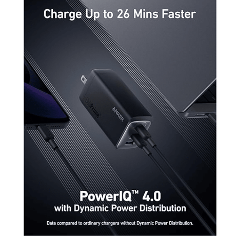 Anker 737 120W GaN charger – ports detail