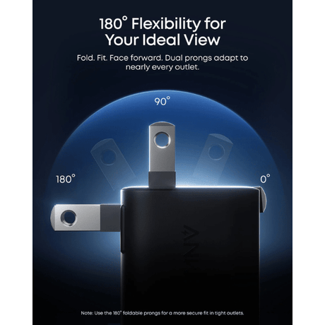 Anker Nano 45W USB - C Fast Charger with Smart Display – 180° Foldable Anker Egypt
