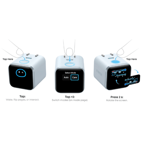 Anker Nano 45W USB - C Fast Charger with Smart Display – 180° Foldable Anker Egypt