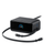 Anker Nano 6-in-1 100W charging station with retractable USB-C – front view black