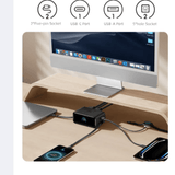 Anker Nano 6 - in - 1 100W Charging Station with Retractable USB - C – Black Anker Egypt