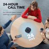 Anker PowerConf Bluetooth Speakerphone 6 Mics 24H Call – Black (A3301) Anker Egypt