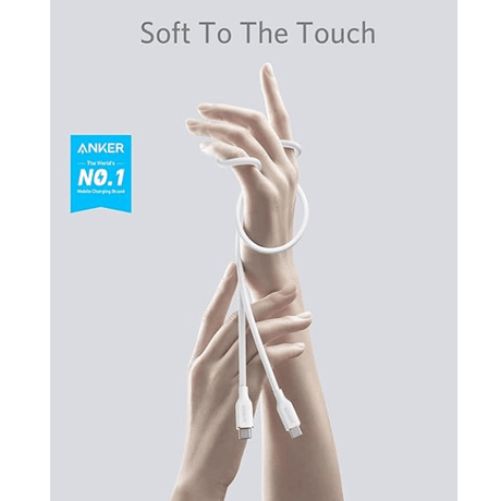 Anker PowerLine III Flow 240W USB - C Silicone Cable 3ft (5 Colors) Anker Egypt