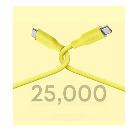 Anker PowerLine III Flow 240W USB - C Silicone Cable 3ft (5 Colors) Anker Egypt
