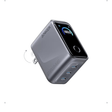 Anker Prime 160W GaN 3-port smart display charger A2687 – front view silver