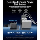 Anker Prime 160W GaN 3 - Port Smart Display Charger A2687 - Silver Anker Egypt