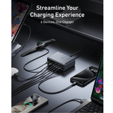 Anker Prime 200W GaN 6‑Port Charger – Ultra‑Fast 4×USB‑C + 2×USB‑A Power Hub Anker Egypt