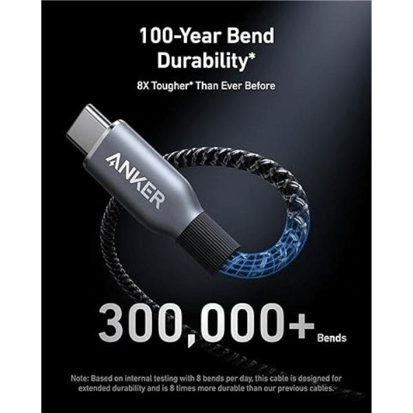 Anker Prime 240W USB - C Heavy - Duty Cable for MacBook Pro M4 Anker Egypt