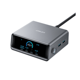 Anker Prime 250W GaN charger 6-port fast charging station 4 USB-C 2 USB-A – front view