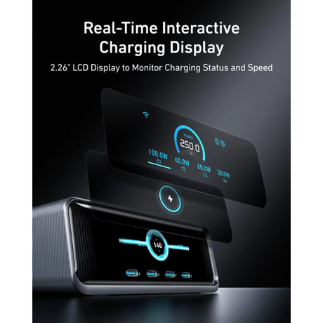 Anker Prime 250W GaN Charger – 6 - Port Fast Charging Station (4 USB - C + 2 USB - A) Anker Egypt