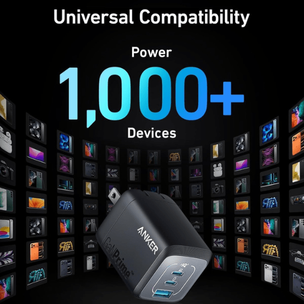 Anker Prime 67W GaN 3 - Port Wall Charger for MacBook & Laptop Anker Egypt