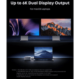 Anker Prime TB5 14 - in - 1 Thunderbolt 5 Docking Station – 8K Dual Display, 5Gbps USB, 140W PD Anker Egypt