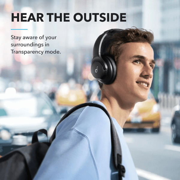 Anker Soundcore Q20i ANC Headphones - Bluetooth 5, Hi - Res Audio, Black Anker Egypt