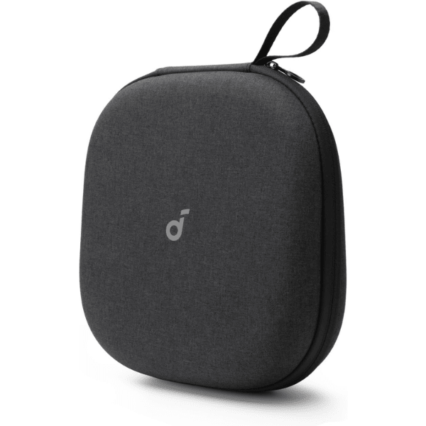 Anker Soundcore T00Z2 headphones case durable and compact – front view black