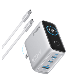 Anker Zolo 100W GaN Charger with Smart Display + USB - C Cable Anker Egypt