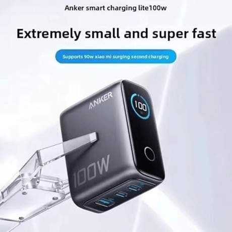 Anker Zolo 100W GaN Charger with Smart Display + USB - C Cable Anker Egypt