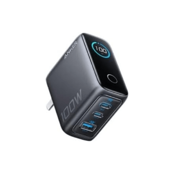 Anker Zolo 100W charger – smart display detail