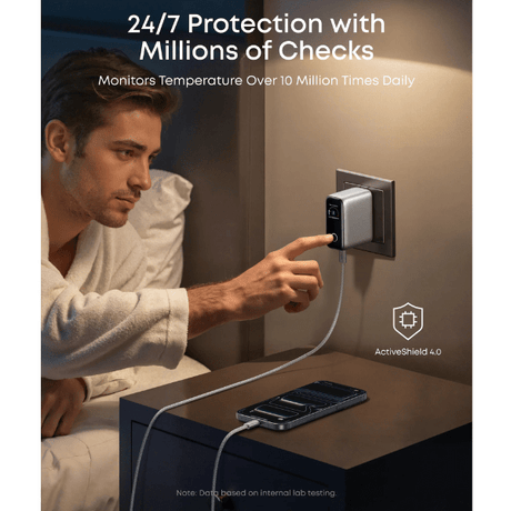 Anker Zolo 100W GaN Charger with Smart Display + USB - C Cable Anker Egypt