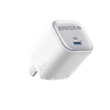 Anker Zolo 20W USB-C fast charger for iPhone black white pink – front view