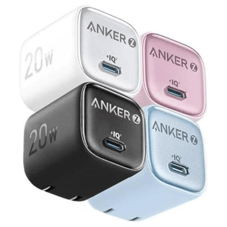 Anker Zolo 20W USB - C Fast Charger for iPhone (Black, White, Pink) Anker Egypt