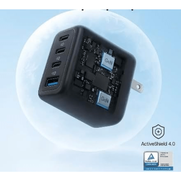 Anker Zolo 70W GaN charger – compact design