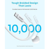 Anker Zolo USB - A to USB - C 100W Braided Fast Charging Cable Anker Egypt