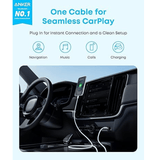Anker Zolo USB - A to USB - C 100W Braided Fast Charging Cable Anker Egypt