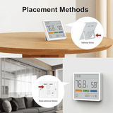 Atuman TH1 Digital Clock Thermohygrometer Temperature & Humidity Monitor Atuman Egypt