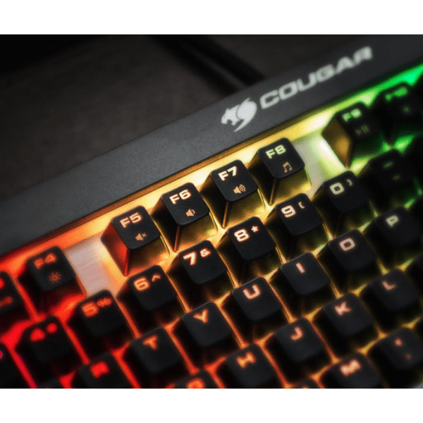Cougar Attack X3 RGB Backlit Cherry MX Mechanical Gaming Keyboard - Iron Grey Cougar Egypt