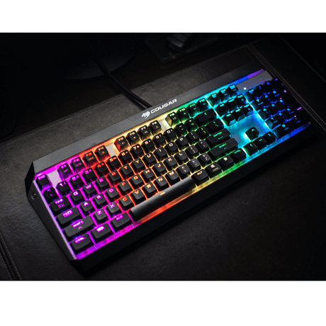 Cougar Attack X3 RGB Backlit Cherry MX Mechanical Gaming Keyboard - Iron Grey Cougar Egypt