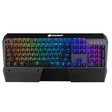 Cougar Attack X3 RGB Cherry MX mechanical gaming keyboard – front view iron grey