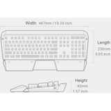 Cougar Attack X3 RGB Backlit Cherry MX Mechanical Gaming Keyboard - Iron Grey Cougar Egypt