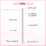 Anker Pencil Drawing Stylus Pen Capacitive Pencil Screen Pen For Apple iPad/iPad Pro/Air/mini