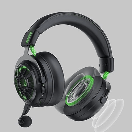 EKSA E5000 Pro Wired Gaming Headset – 7.1 Surround, ENC Mic, Black EKSA Egypt