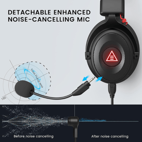 EKSA E900 Pro Gaming Headset - 7.1 Surround, Noise - Canceling Mic EKSA Egypt
