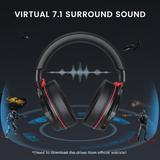 EKSA E900 Pro gaming headset – wearing lifestyle