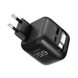 Havit 65W GaN Travel Charger UC252 EU with Retractable Cable and Watch Charger Black Havit Egypt