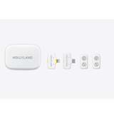 Hollyland Lark A1 Duo Wireless Lavalier Microphone Set – Ivory White Hollyland Egypt