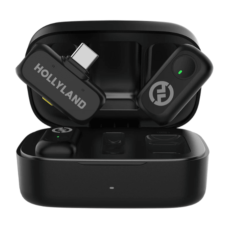 Hollyland Lark A1 Duo Wireless Microphone USB - C with Charging Case Hollyland Egypt