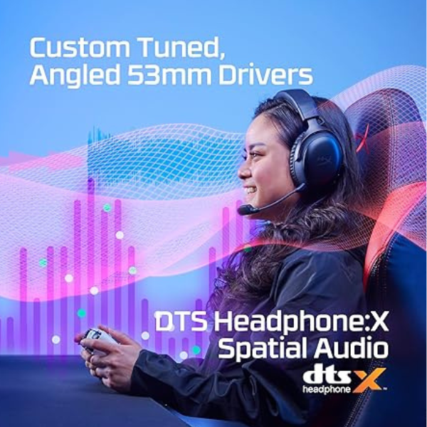 HyperX Cloud III Wireless Gaming Headset – Comfort & Power, Black HyperX Egypt